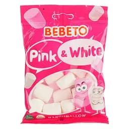 Цукерки-маршмелоу Bebeto Білий та Рожевий, 30 г