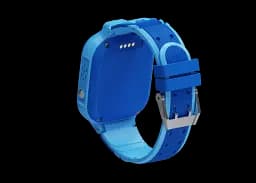 Смарт-годинник телефон дитячий LEMFO LT37 4G GPS Wi-Fi з відеодзвінком SIM-карта силіконовий ремінець Blue (18758) - мініатюра 3