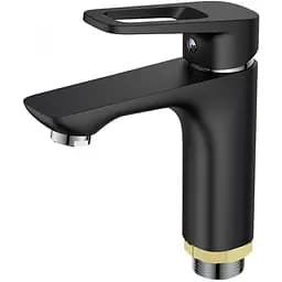 Змішувач для умивальника Mixxus Nevada 001 NUT Black (MX0016)