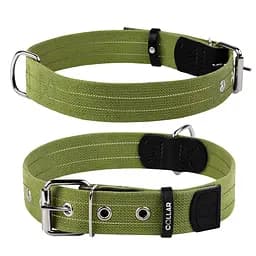 Ошейник для собак хлопчатобумажная тесьма CoLLaR Брезент (ширина 25мм длина 41-53см)