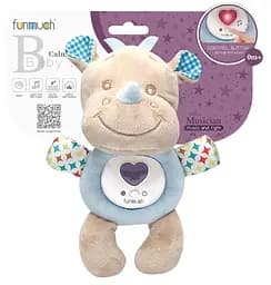 М'яка іграшка Funmuch Baby Носоріг, зі світловими та музичними ефектами (FM888-3) - мініатюра 3