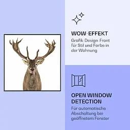 Інфрачервоний обігрівач Klarstein Wonderwall Air Art Smart Deer (10037831) - мініатюра 6