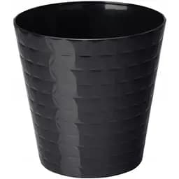 Кашпо для квітів Form-Plastic Diamant Mini-11 0.7 л чорний (3710-015)