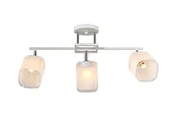 Люстра G 07472/3 Белый+Хром