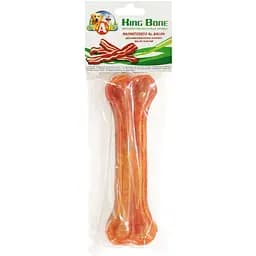 Ласощі для собак Croci King Bone Bacon кістка 25 см 240 г