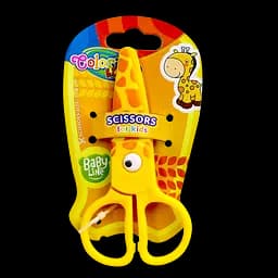 Ножиці дитячі Colorino 12.5 см жовті (37275PTR)