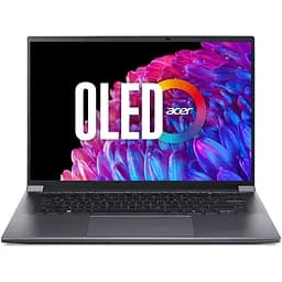 Ноутбук Acer Swift X 14 OLED SFX14-72G-5043 з процесором Intel Core Ultra 5 125H pana la 4.5GHz, 14.5'', 2.8K OLED 120Hz, 16GB LPDDR5X RAM, 1TB SSD, NVID Home, Steel сірий - мініатюра 4