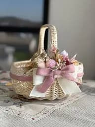 Пасхальная корзина 22х14х23см hand-made 3 MIS LT