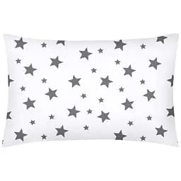 Набір наволочок Cosas Big grey stars 50х70 см рожевий (SetPillow_StarBigGrey_Rose_50х70) - мініатюра 1