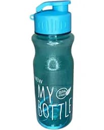 Бутылка для воды и напитков My Bottle 600 мл дорожная пластиковая Голубая
