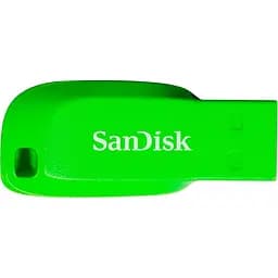 Flash SanDisk USB 2.0 Cruzer Blade 32Gb Green