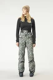 Брюки женские Picture Organic Treva Printed Womens 2024 L Серо-Бирюзовый