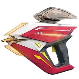 Іграшковий пістолет 662-1 з акумулятором 7,4 V, підсвічуванням, стрільбою орбізами, 2 магазинами, червоний