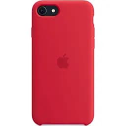 Оригінальний чохол Apple Silicone Case Red для iPhone SE 2/ iPhone 8/ iPhone SE 2022 MN6H3ZM/A - мініатюра 5