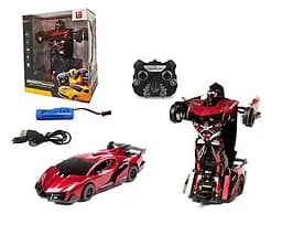 Машина-трансформер на радиоуправлении, красная, TT659КРАСН