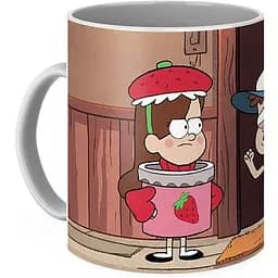 Кухоль GeekLand Gravity Falls Dipper and Mabel GF.02.02 330 мл білий