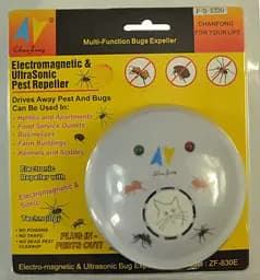 Отпугиватель ультразвуковой грызунов (муравьев тараканов пауков) ZF-830E