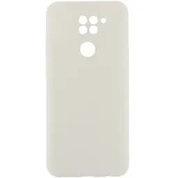 Чохол Silicone Cover Lakshmi Full Camera (AAA) для Xiaomi Redmi Note 9 / Redmi 10X Білий / White