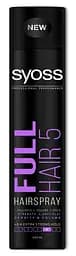 Лак для укладки волос Syoss Full Hair фиксация 5, 400 мл