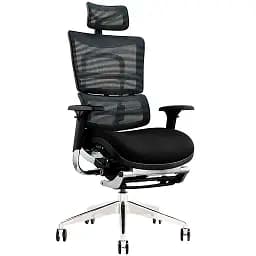 Офисное кресло GT Racer черное (X-802L Black (W-21 B-41))