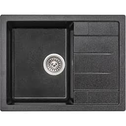 Кухонна мийка Lidz 650x500/200 GRF-13 графіт (LIDZGRF13650500200)
