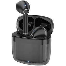 Навушники Bluetooth Hoco Clear Explore Edition true wireless BT headset EW15 чорні - мініатюра 4
