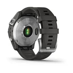Смарт-годинник Garmin Fenix 7 Standard Edition Silver with Graphite Band 010-02540-00/01 [65359] - мініатюра 3