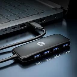 Концентратор HP USB 3.0 to 4xUSB 3.0 (HP_DHC-CT110) - мініатюра 4
