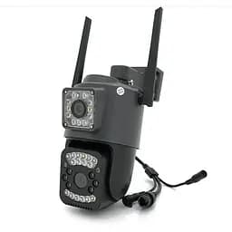 Відеокамера Yoso Wi-Fi вулична з двома об'єктивами 2+2mpx YOIPC40D4MP50 PTZ 2.8mm V380