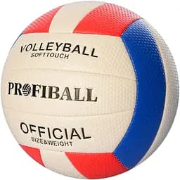 Мяч волейбольный, 260-280 г, материал PU, размер официальный (В ассортименте) MS1676