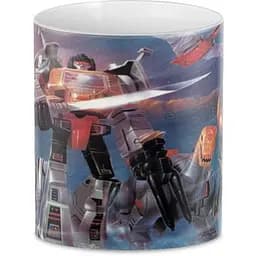 Кухоль GeekLand Трансформери Transformers Всесвіт трансформерів Диноботи TF.002.17 330 мл білий