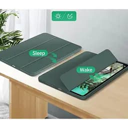 Чохол-книжка BeCover Tri Fold Soft TPU з кріпленням Apple Pencil для Apple iPad Pro 11 2020/2021/2022 Dark Green (711110) - мініатюра 8