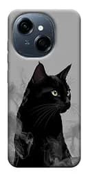 Чехол itsPrint Smoke cat для TECNO Spark Go 1