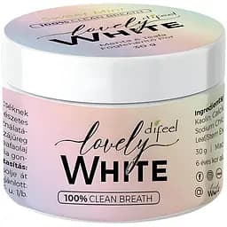 Зубний порошок Difeel Lovely White відбілюючий 30 г