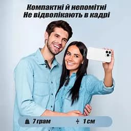 Мікрофон петличний бездротовий Mini Mic Pro USB Type-C 2 шт - мініатюра 9