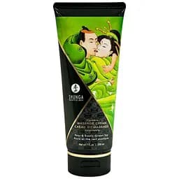 Їстівний масажний крем Shunga Kissable Massage Cream Pear & Exotic Green Tea 200 мл