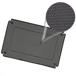 k&h Odor-Control Crate Pad контроль запаху підстилка у клітинку для собак Сірий | 51х64 см