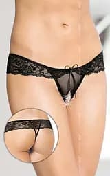 Жіночі стрінги - G-String 2443, чорні, M/L SoftLine 5591244317 91594