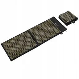 Килимок акупунктурний 4FIZJO Eco Mat XL Аплікатор Кузнєцова з подушкою 110 x 42 см 4FJ0383 Black/Gold (P-5907739313843) - мініатюра 7