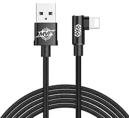 Кабель Baseus MVP Elbow L Shape Cable USB to Lightning 1.5A 2m CALMVP-A01 Black