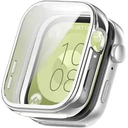 Чохол-накладка DK для Huawei Watch Fit 3 Silicone Face Case (silver)