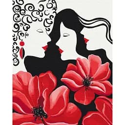 Картина по номерам Brushme Три грации © LUNATART 40x50 см