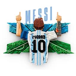 Конструктор LEGO Editions Football Ліонель Мессі - святкування (43018) - мініатюра 5