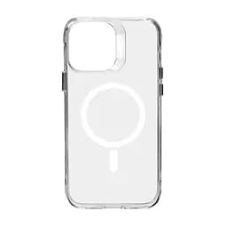 Чехол Apple iPhone 13 Pro Max, Clear MagCase, прозрачный, противоударный, магнитный, панель-накладка с поддержкой MagSafe, поддержка беспроводной зарядки MagSafe, защита всего корпуса, TPU+PC, ArmorStandart (ARM68052) - мініатюра 2