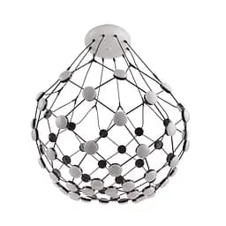 Люстра Brille светодиодная в спальню 210W WW WH+BK (BR-01 683S/70)