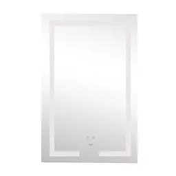 Дзеркало Lidz Kubis 800x500 з LED-підсвічуванням Touch, з антизапотіванням, з диммером яскравості LD78LF9365080 - мініатюра 3