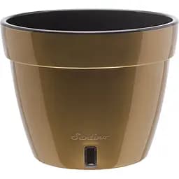 Вазон Santino Asti 1.4 л золотий-чорний (2021533)