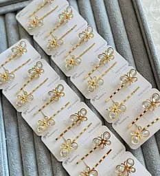 Декоративні металеві шпильки для зачісок 24 шт.