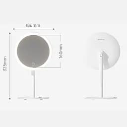 Дзеркало для макіяжу DOCO DayLight Mirror 2.0 XM001 White [135801] - мініатюра 4