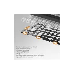 Клавіатура Ajazz AK680 MAX Magnetic Switch RGB USB Black (AK680-WM-B-A) - мініатюра 8